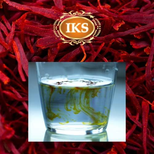 IKS IKS Original Kesar Kashmir Saffron Kashmiri Mogra / Mongra A++ Saffron Threads for Pregnant Women during Pregnancy 1Gram (1 Pack of 1g) (1 gm)