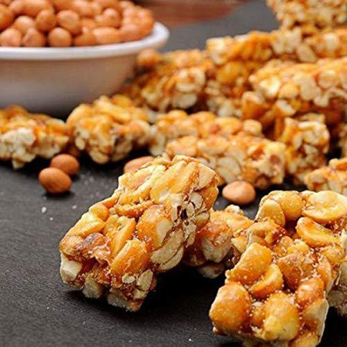 Shivanya Mart Ginger Candy | Groundnut Chikki | Peanut Chikki - Healthy Sweets & Snacks 3 Pack Combo ( 3 * 200 Gram )
