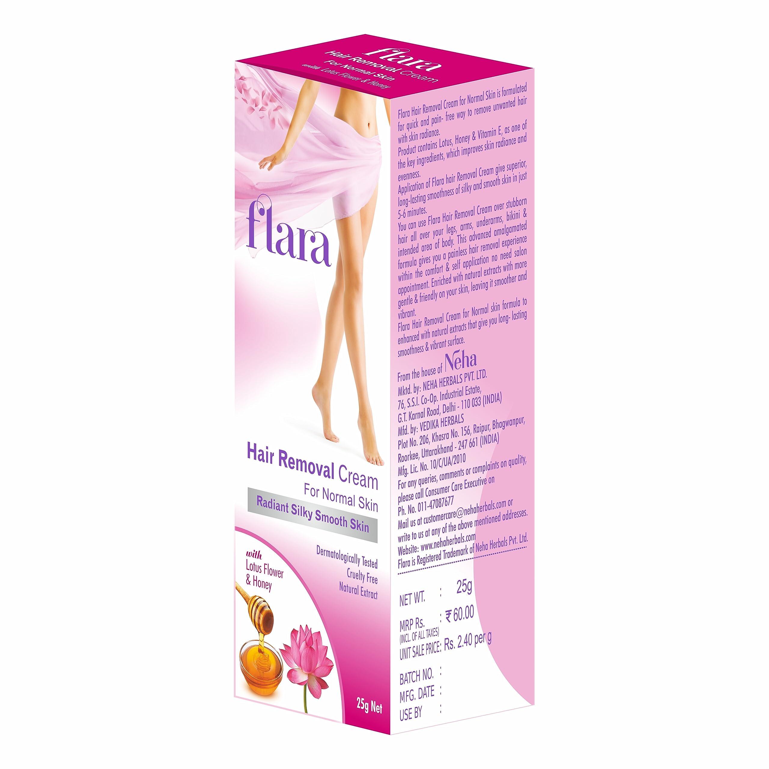 FLARA FLARA Hair Removal Cream for Normal Skin (25G)