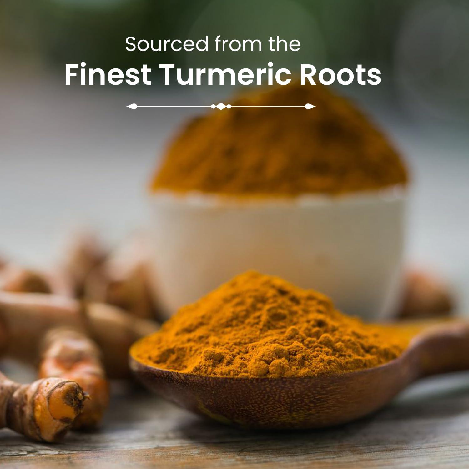 Farmacre With Logo Farmacre Selam Haldi Powder/Turmeric Powder/Natural Haldi Powder - 250 gms Pack | Product Of Cow Based Natural Farming (CBNF) | Product Of Chemicals Free & Pesticides Free (250 gm)