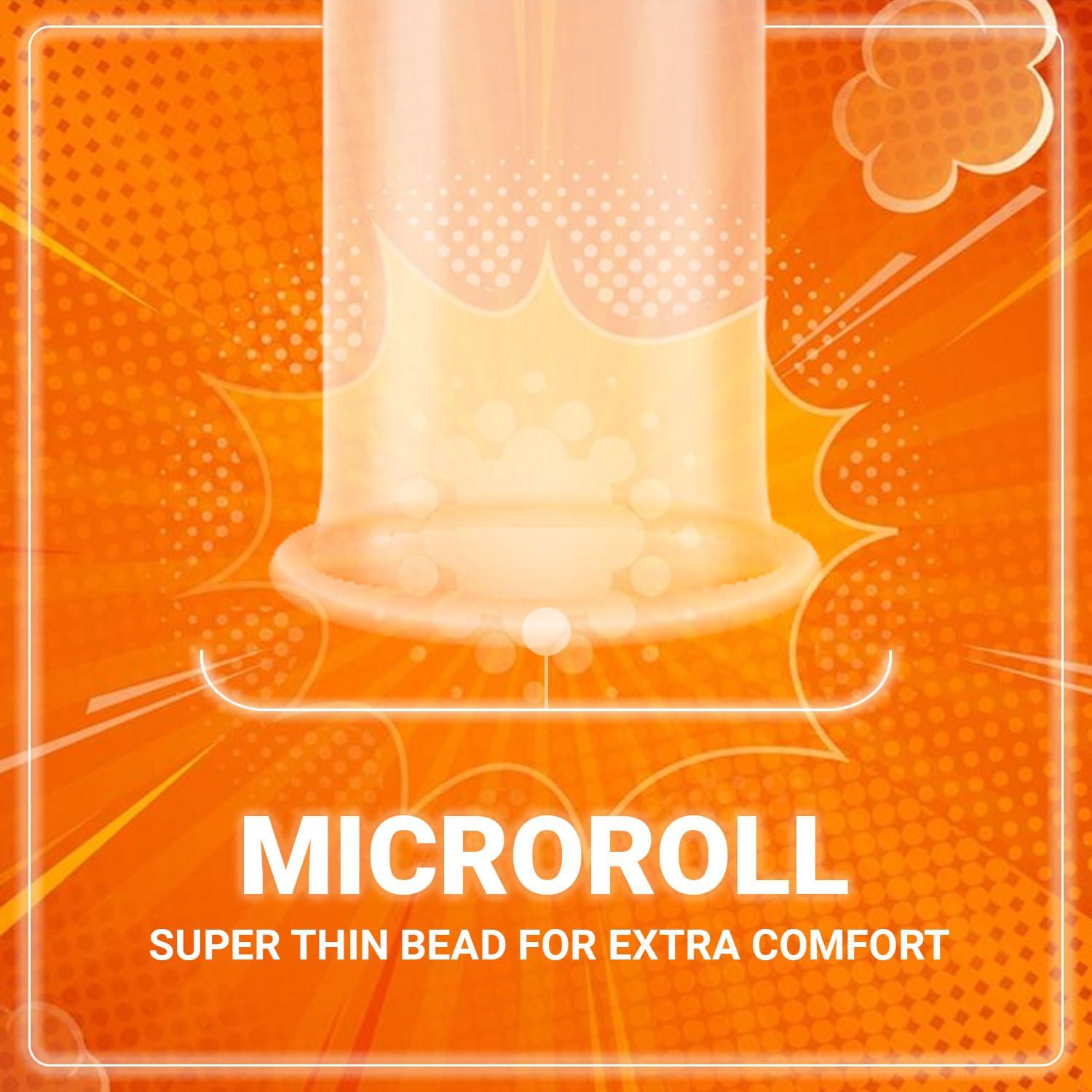 NOTTY BOY NOTTY BOY HardCore Dotted Condom, Big Raised Dots For More Pleasure - 12 Units (Pack of 4)