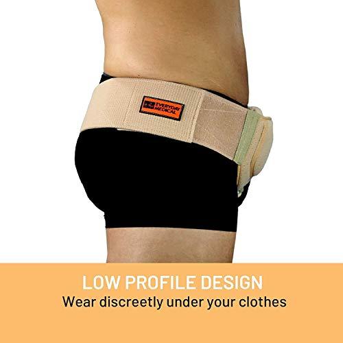 Everyday Medical Everyday Medical Hernia Guard I Inguinal Hernia Belt for Men I Left or Right Side, Post Surgery Mens Inguinal Hernia Support Truss for Inguinal, Groin Hernias I Adjustable Waist Strap I Large/XLarge