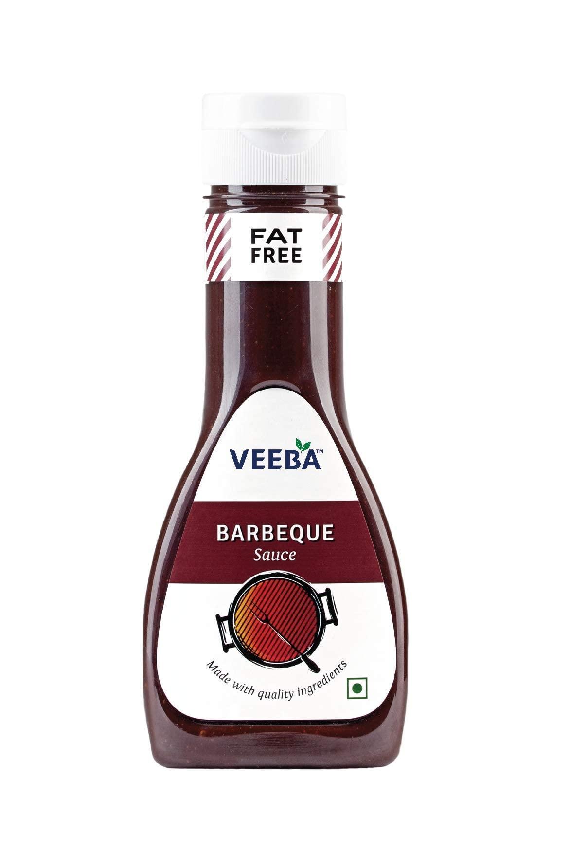 VEEBA VEEBA Barbeque & Sriracha Chilli Garlic Sauce Sauces (650 g) ( Pack of 2 )