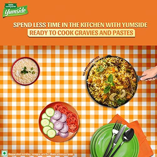 Tata Sampann Tata Sampann Yumside Hyderabadi Style Biryani Paste | Ready to Cook | Serves 8 Pax, 150g (Pack of 2)