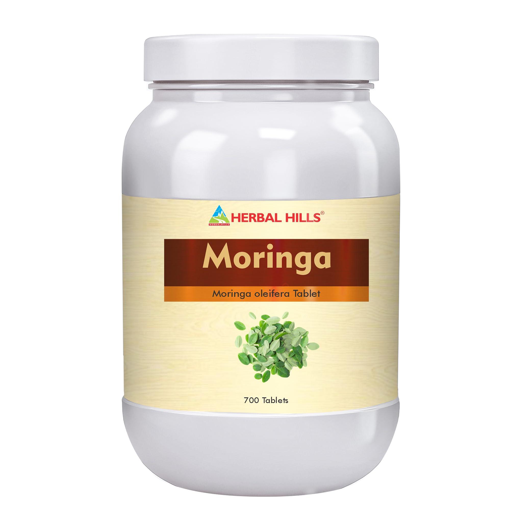HERBAL HILLS Herbal Hills Moringa Oliefera Tablets/Moringa Leaf Tablet/Moringa Tablets | 700 Count