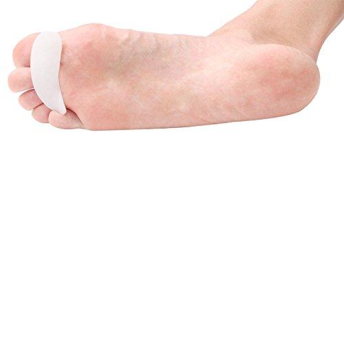 FOOTINSOLE.COM footinsole Hammer Toe Crest Pads for Effective Toe and Arches Support, Pain Relief, Bunion Relief - 1 Pair (Toe Crest Pads)