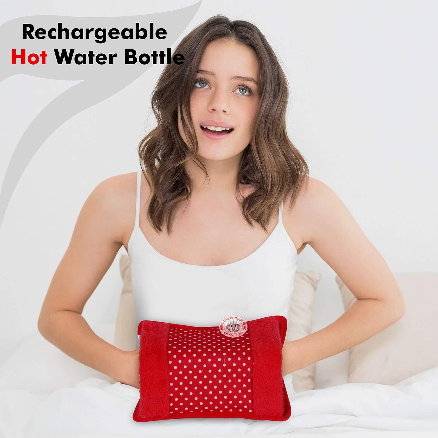 GREAT ENTERPRISE GREAT ENTERPRISE heating bag, hot water bags for pain relief, heating bag electric , Heating Pad-Heat Pouch Hot Water Bottle Bag, Electric Hot Water Bag,Heating Pad with For Pain Relief (Velvet)