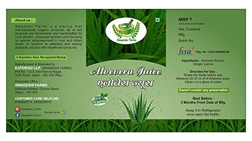 Swadeshi Farms Swadeshi Farms 100% Natural Aloevera Juice