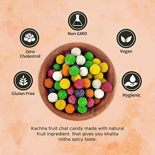 RGT ORGANICS RGT Organics Fruit Candy 400Gm | Assorted Sweet & chatpata Candy Pack | Digestive Candy | Mix Flavour Candies