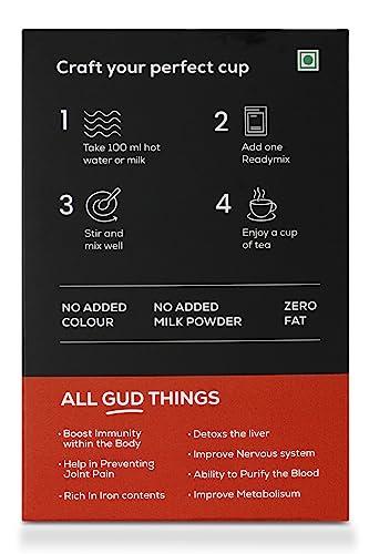 urban platter Just Gud Sense Masala Jaggery Tea Premix, 100g (10 sachets of 10 grams each)