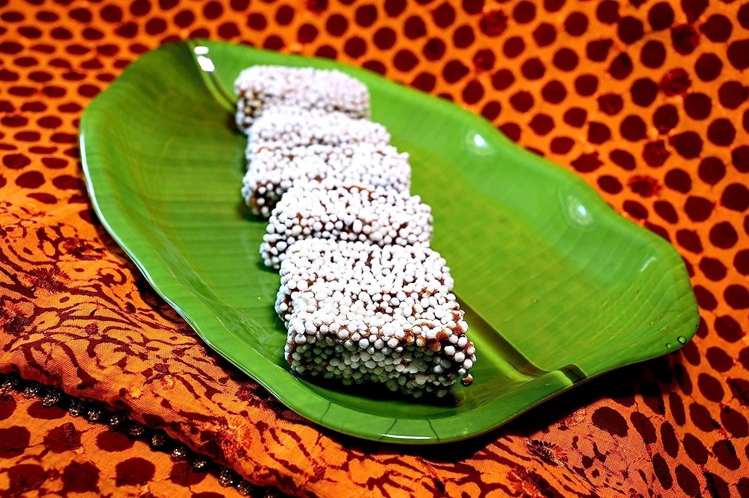 Miho Fresh Mihofresh Uttarakhand Famous Bal Mithai| Famous Indian Sweets Box | Uttarakhand Sweet Made with Pure Desi Ghee,Khoya & Sugar Balls | (600G | Pack of 2 x 300Gm)