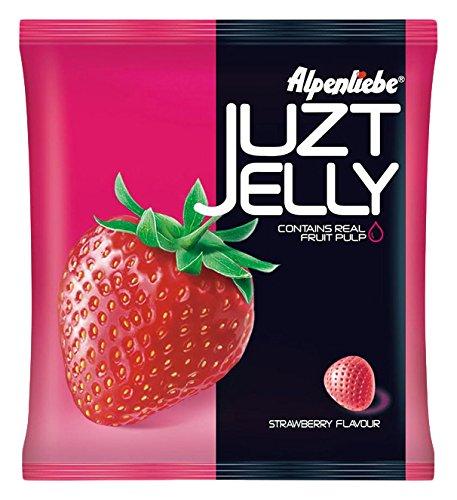 Alpenliebe Alpenliebe Candy, Just Jelly (Strawberry), 118.4g Pouch