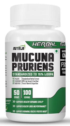 NutriJa NutriJa Mucuna Extract (standardized to 15% L-Dopa) - 50 GRAMS