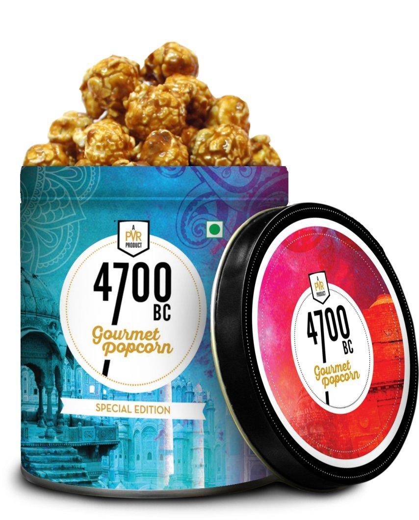 4700BC 4700 BC Tiramisu Popcornand Himalayan Salt Caramel Popcorn,125g + 110g