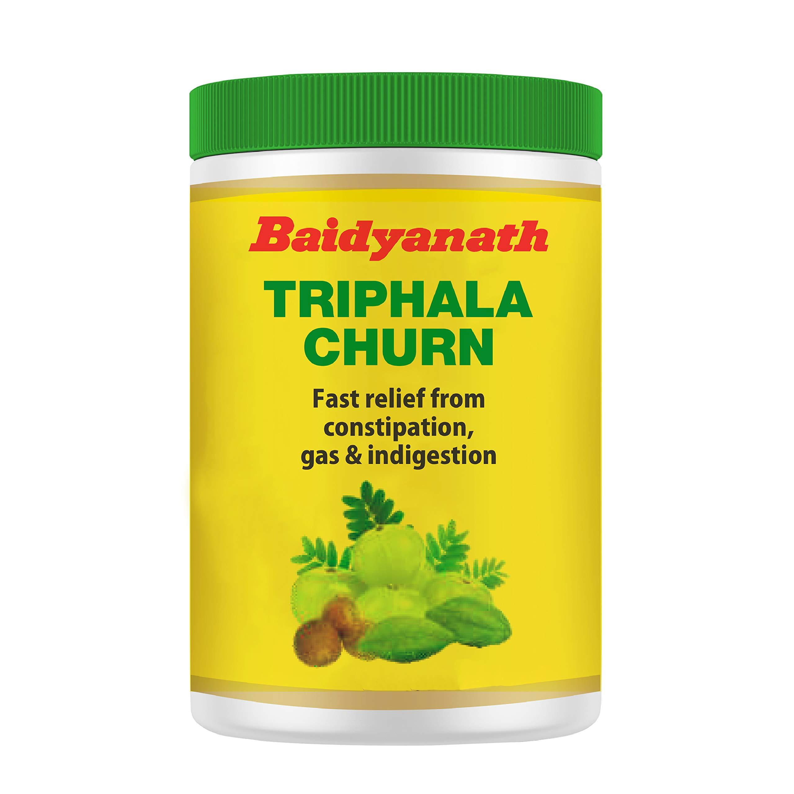Baidyanath Baidyanath Triphala Churn - 500 g (Pack of 2) & Baidyanath Arjunchall Churna - 100 g (Pack of 3)