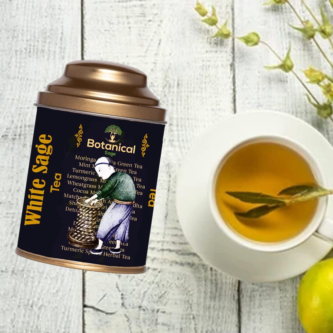 Botanical Sage Botanical Sage- Sage Tea 100g With free Tea Infuser | Californian White Sage | Selected | Luxury Tea