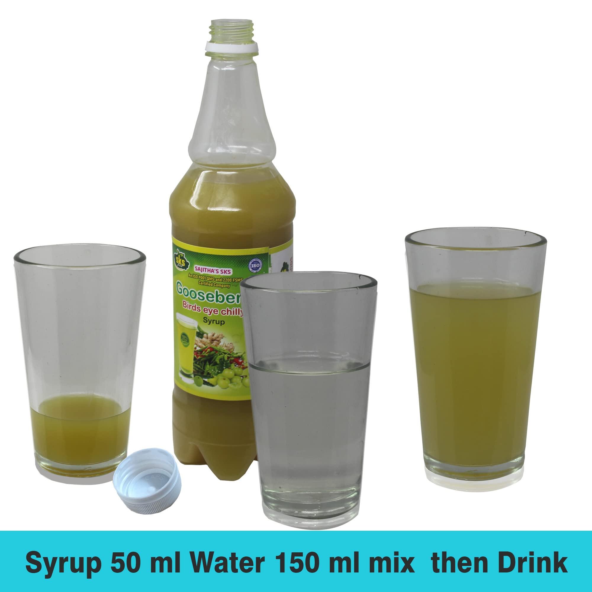 PyAi PyAi Nellikka Kanthari Gooseberry Birds Eye Chilly Syrup (Pack Of 2), Liquid