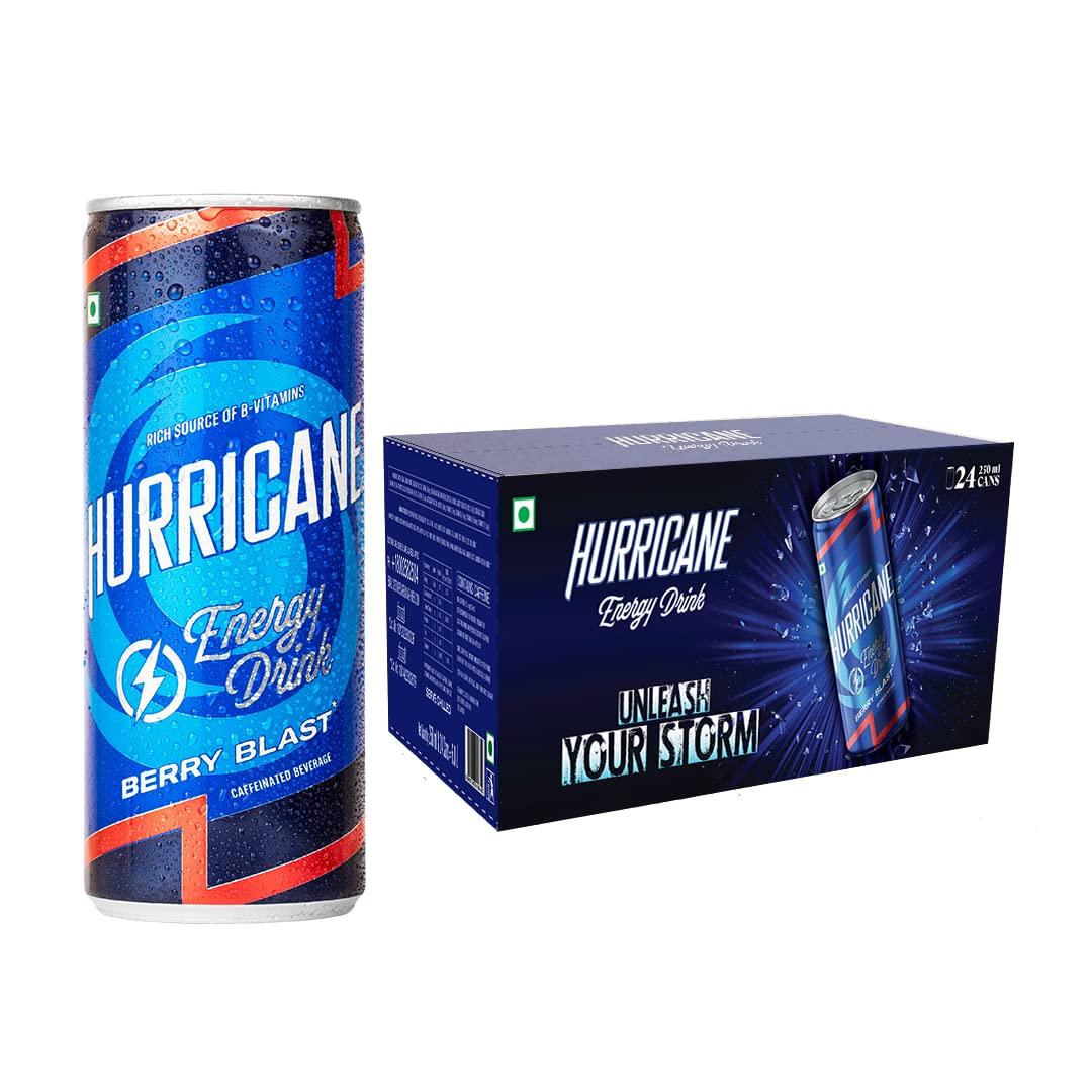Budweiser Budweiser Hurricane Energy Drink 250Ml Pack of 24