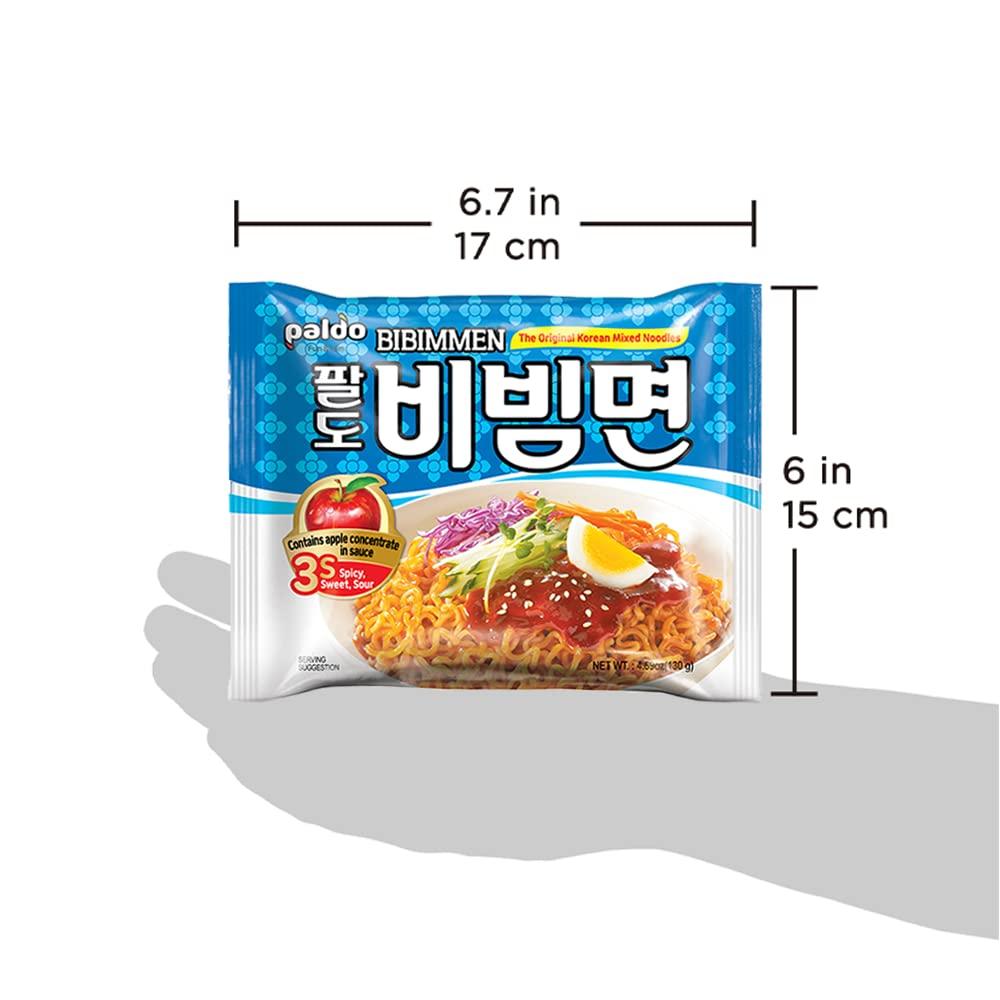 Paldo PALDO FUN & YUM Korean Ramen Family Pack (Bibim Men), 650 Grams, Pack Of 1