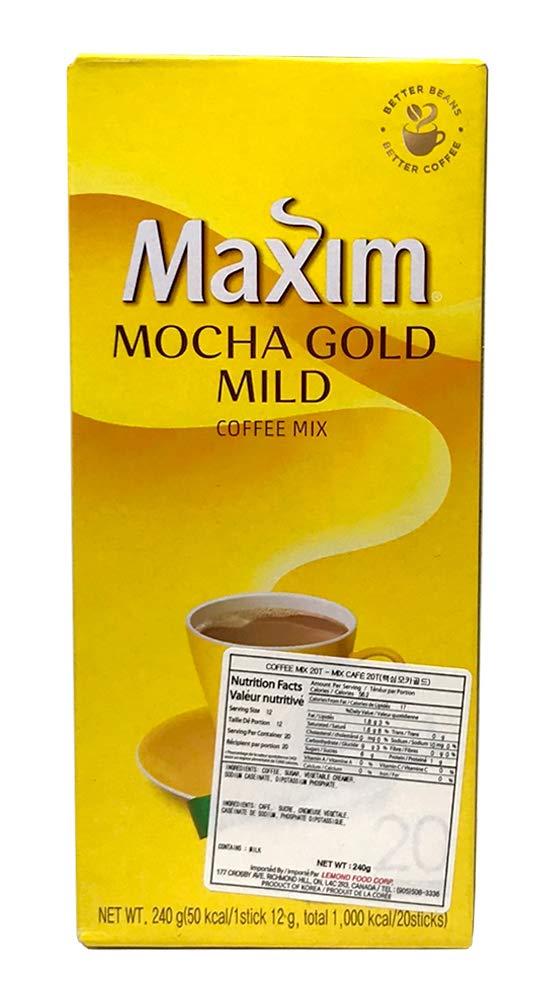 Dongsuh Dongsuh Maxim Mocha Gold Mild Coffee Mix -20T, Ground, Packet
