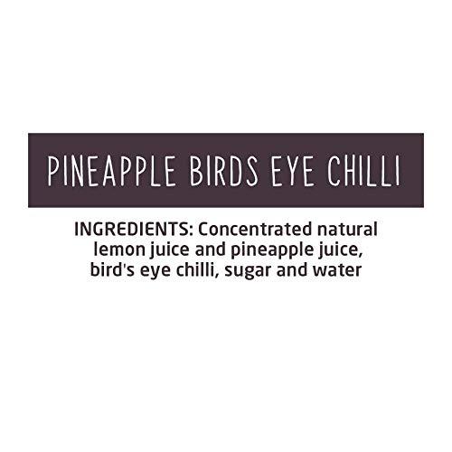 Swa Artisanal Syrups Swa Artisanal Syrups - Pineapple Bird\'s Eye Chili, 100% Natural, Combo Pack of 2 Makes 24-30 Drinks, Syrup for Cocktails / Mocktails / Kid\'s Lemonades / House Parties (250ml x 2)