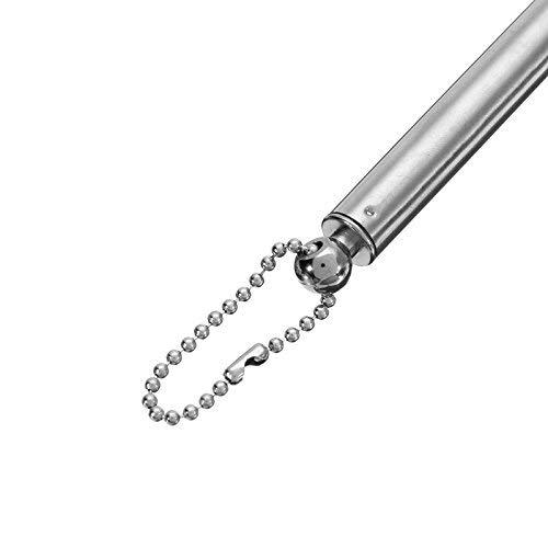 zms marketing zms marketing Stylish 6.5 Inch to 17 Inch Extendable Itching Stick Back Massager Back Scratcher Extra Long Massage Tools made of Stainless Steel Itching Khujli for Men Women (1)