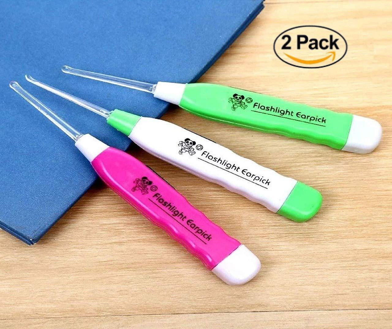 Nearstop Nearstop™ LED Flashlight Earpick for Ear wax remover and cleaner, Ear cleaning tools for kids and adults (2)