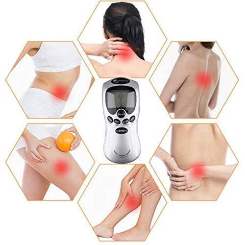 MICRONE MICRONE Digital Therapy Machine Full Body Massager Acupuncture Machine Electric Therapy Pulse Muscle Relax Massager & Meridian Meridian Therapy (4 Pads) Massager Digital Therapy Machine