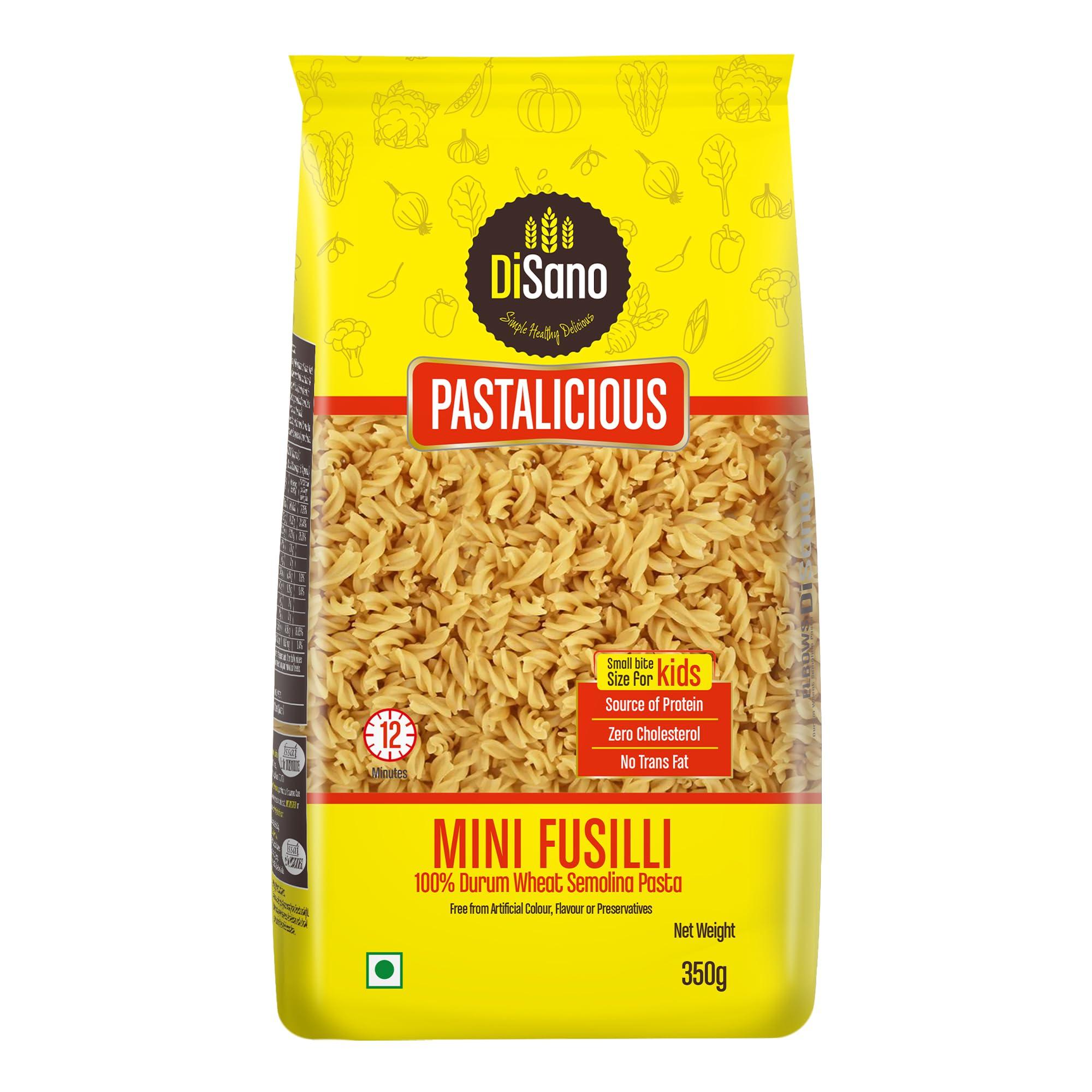 DISANO DiSano Pastalicious Mini Penne 350g & DiSano Pastalicious Mini Fusilli 350g