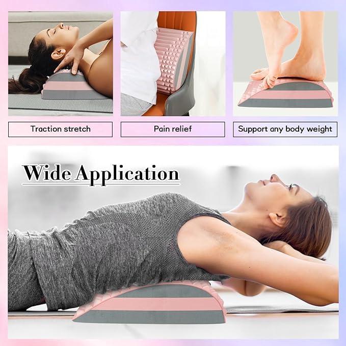 BIGXEN BIGXEN Back Cracker Back Stretcher Back Pain Relief Products Lower Back Pain Relief Back Cracking Device Back Stretcher for Lower Back Pain Relief