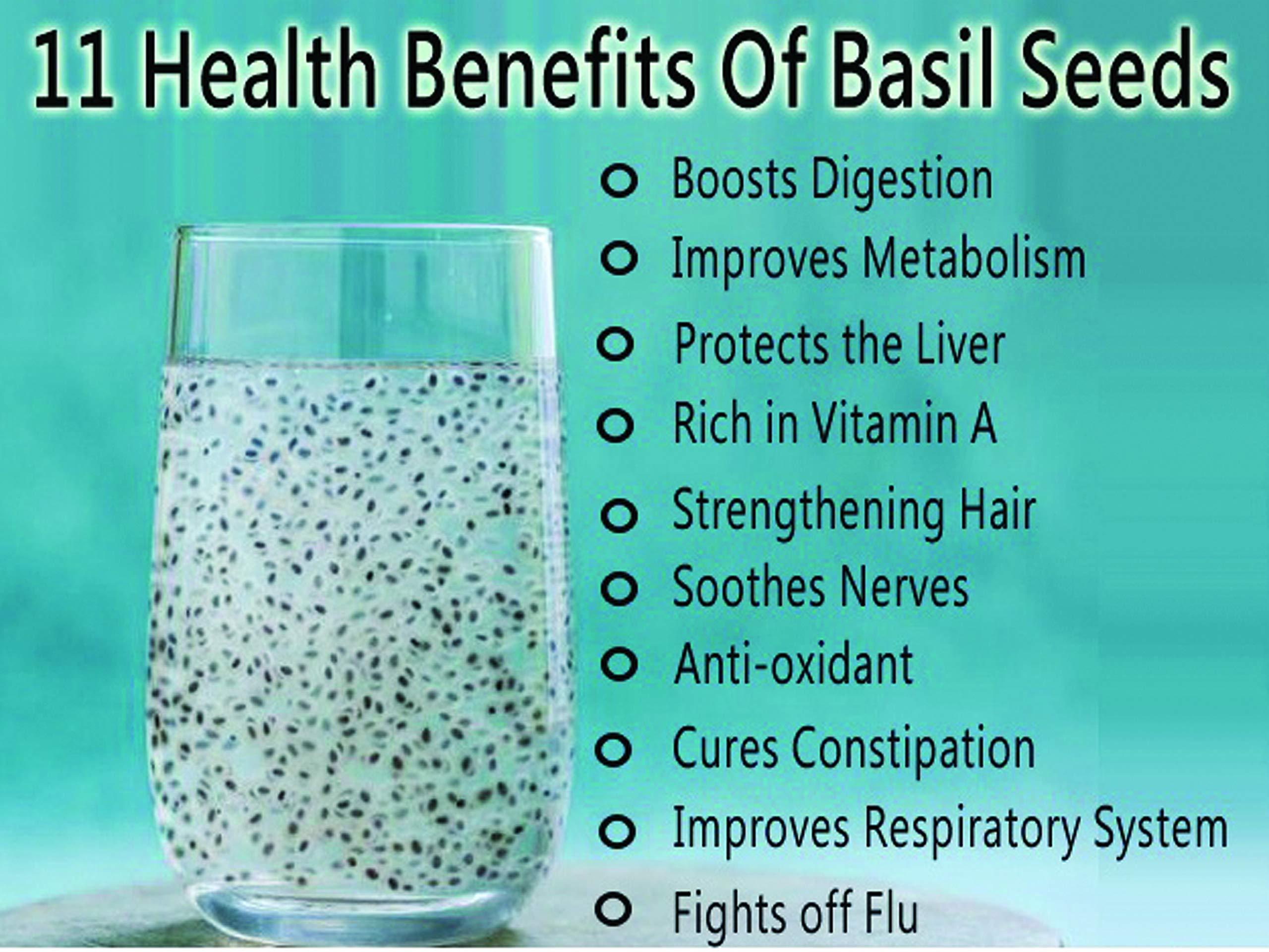 minimal Minimal Basil Seeds/Sabja,500Gr