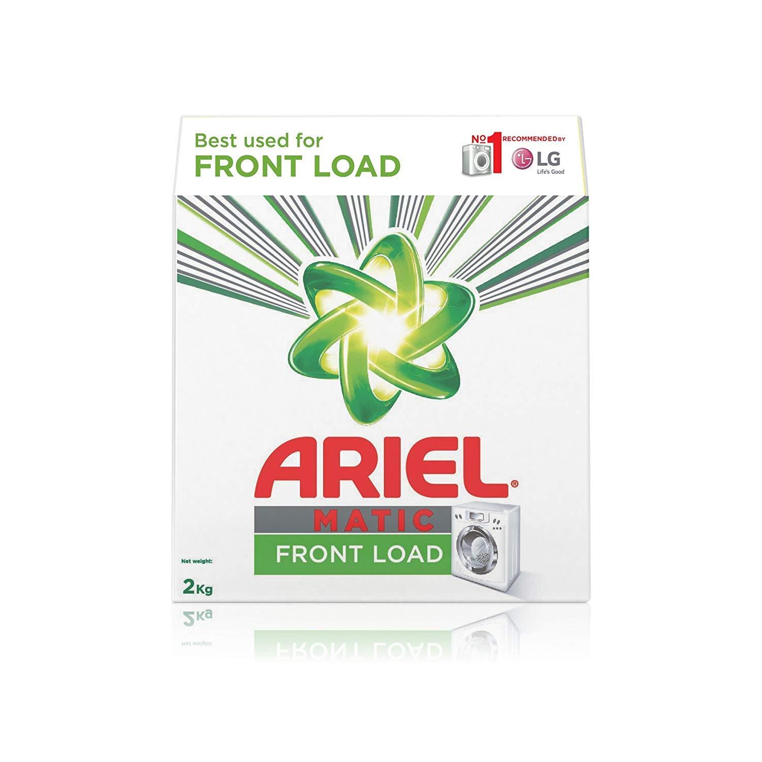 Ariel Ariel Test Matic Front Load Detergent Washing Powder - 2 Kg