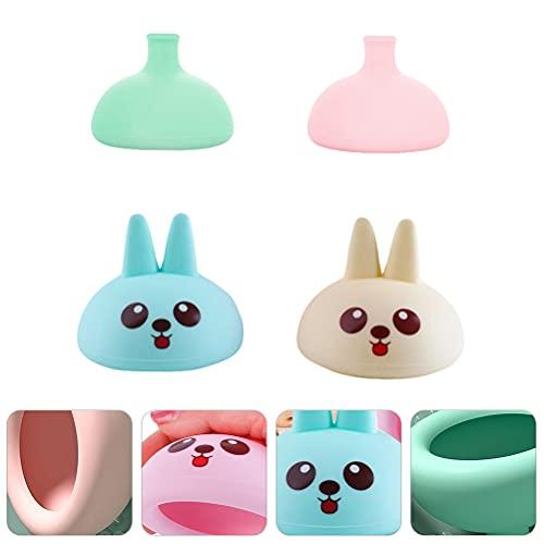 HEALLILY 4pcs Mom Palm Cup Pressure Drum Massage Cup Sputum Remover for Burping Toddler