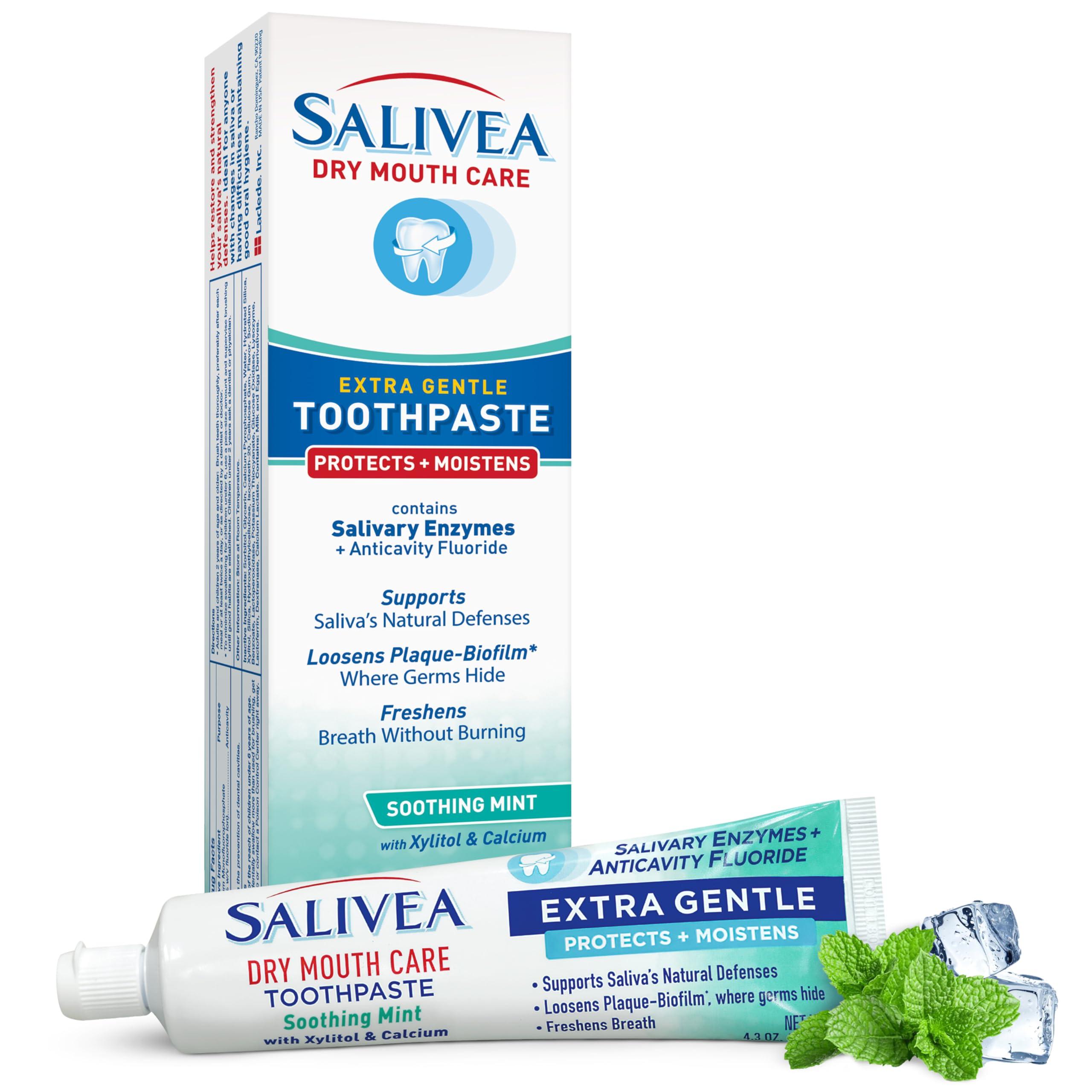 Salivea Dry Mouth Care Salivea Dry Mouth Care Salivea Dry Mouth Toothpaste With Xylitol