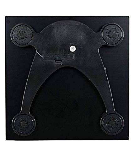Vandan Vandan black Glass Electronic weight machine for body weight,Thick Tempered Glass & Electronic Digital Personal Bathroom Health Body Weight Weighing Scale,Black,body weight machine,