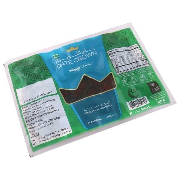 Dry Fruit Wala Dry Fruit Wala Date Crown Bumaan Dates 500 Gms
