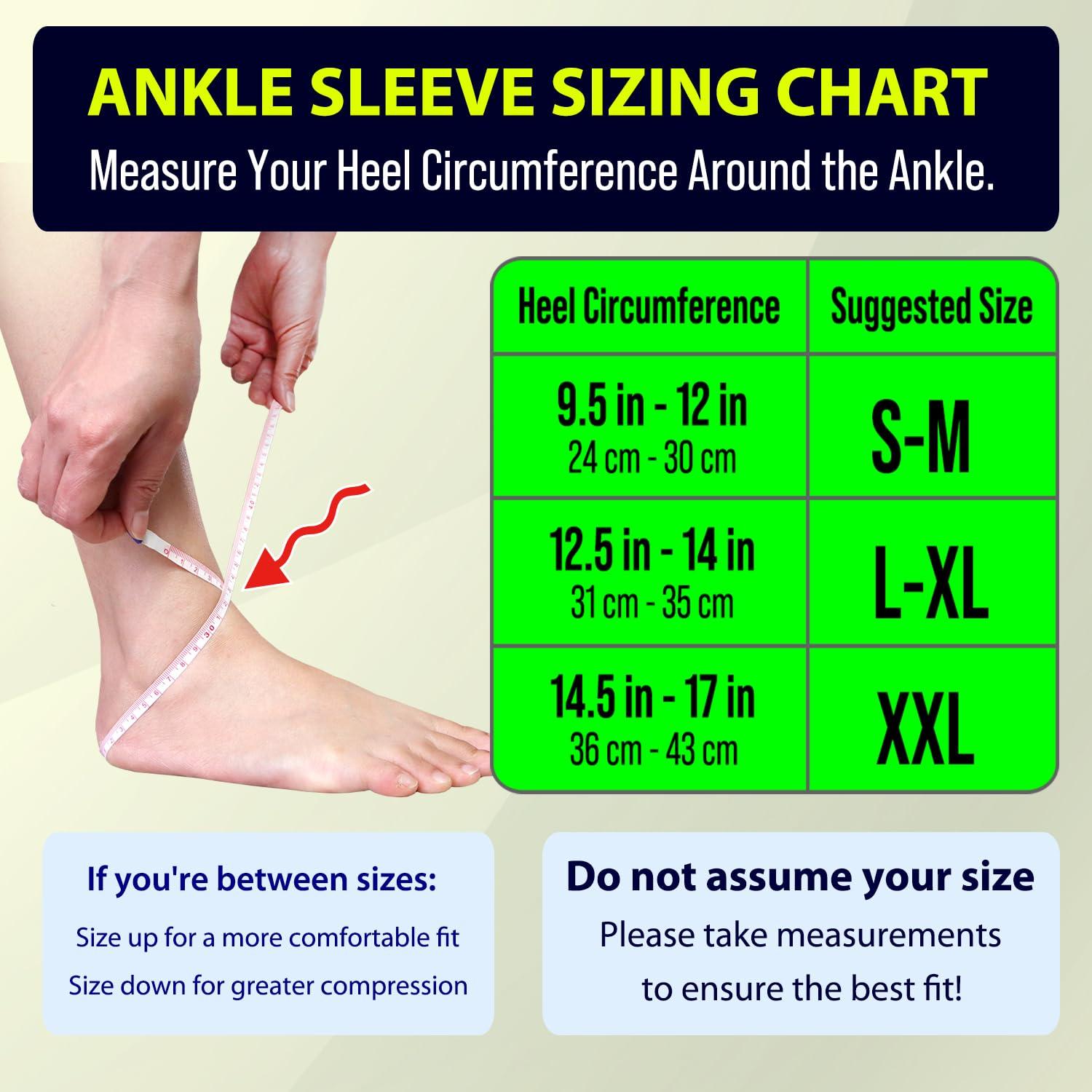 BLITZU Plantar Fasciitis Sock Leg & Foot Supports Planters Faciatias Heel Support Compression Foot Sleeves Toeless Compression Socks Swollen Ankles and Feet Treatment Nano Socks for Women Green S-M