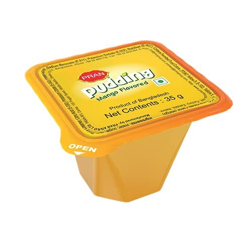 PRAN PRAN Pudding Mango Flavored 35gm X 36 Cups = 1260 gm