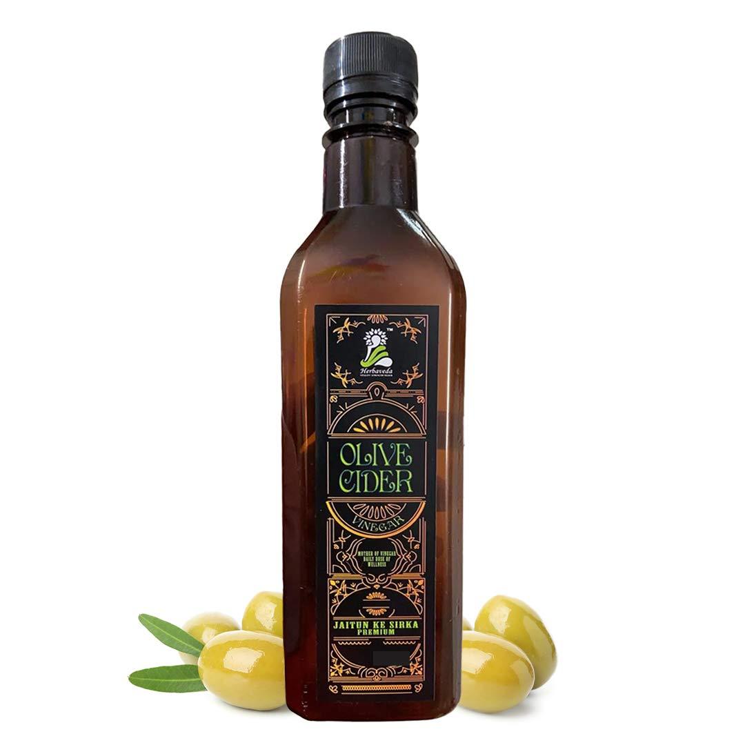 LEANBEING LEANBEING Pure Olive Cider Vinegar (450ml) | Jaitun Ka Sirka | Zaitun Ka Sirka | Good for Skin