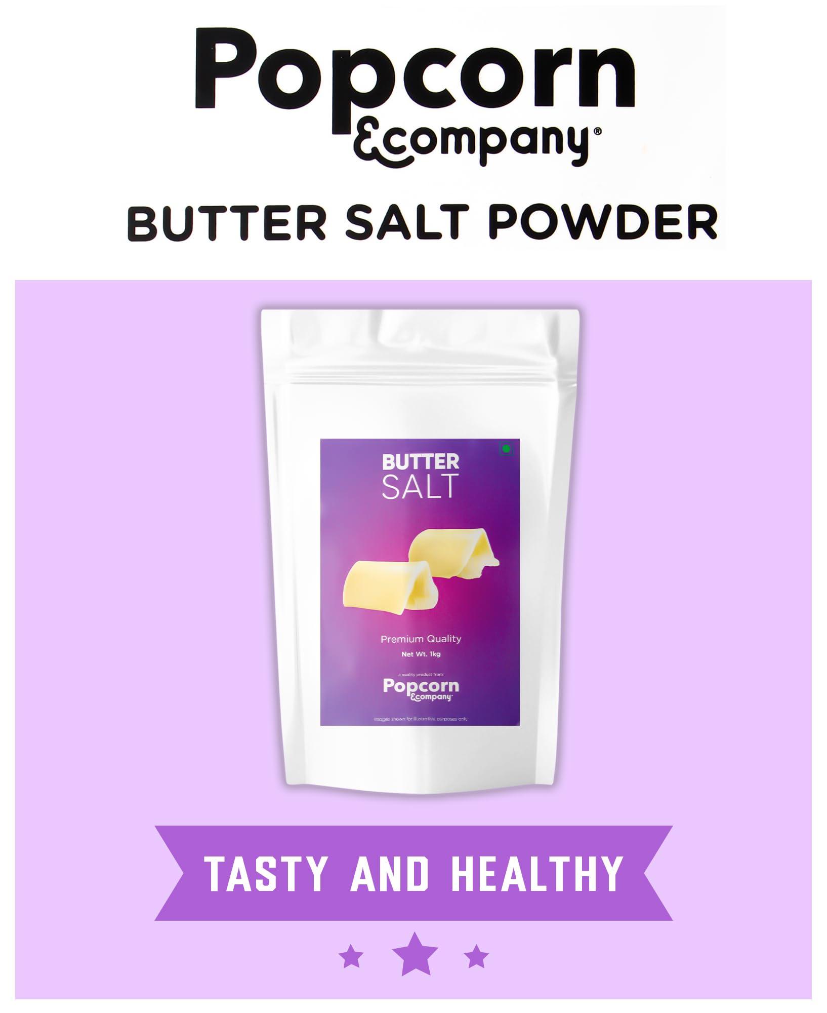 Popcorn & Company Popcorn & Company Butter Salt Powder Pack of 2 KG