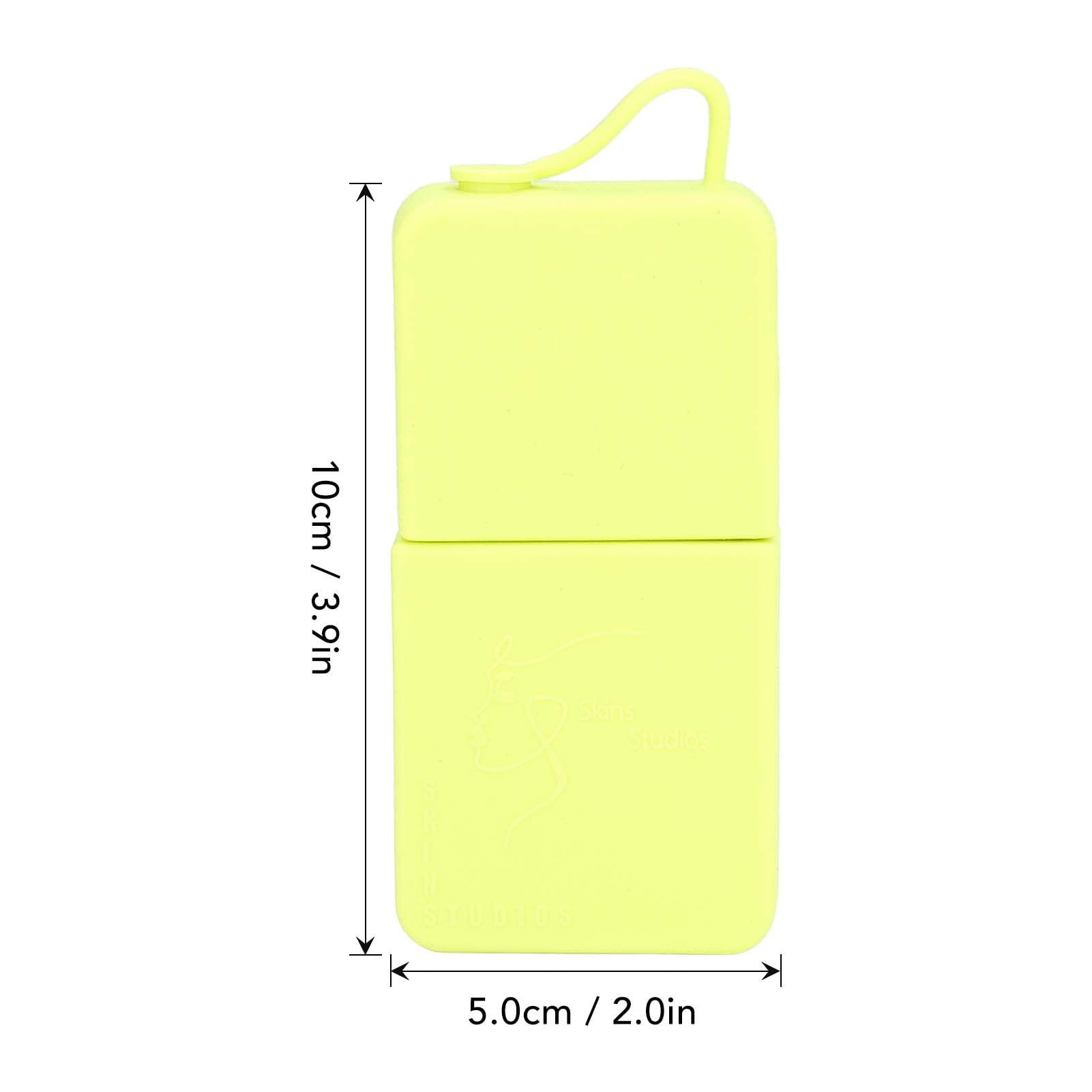 FAYY Face Massage Ice Cube Roller, Calm Skin Ice Ball Face Massager for Sensory Stimulation (Fluorescent Yellow)