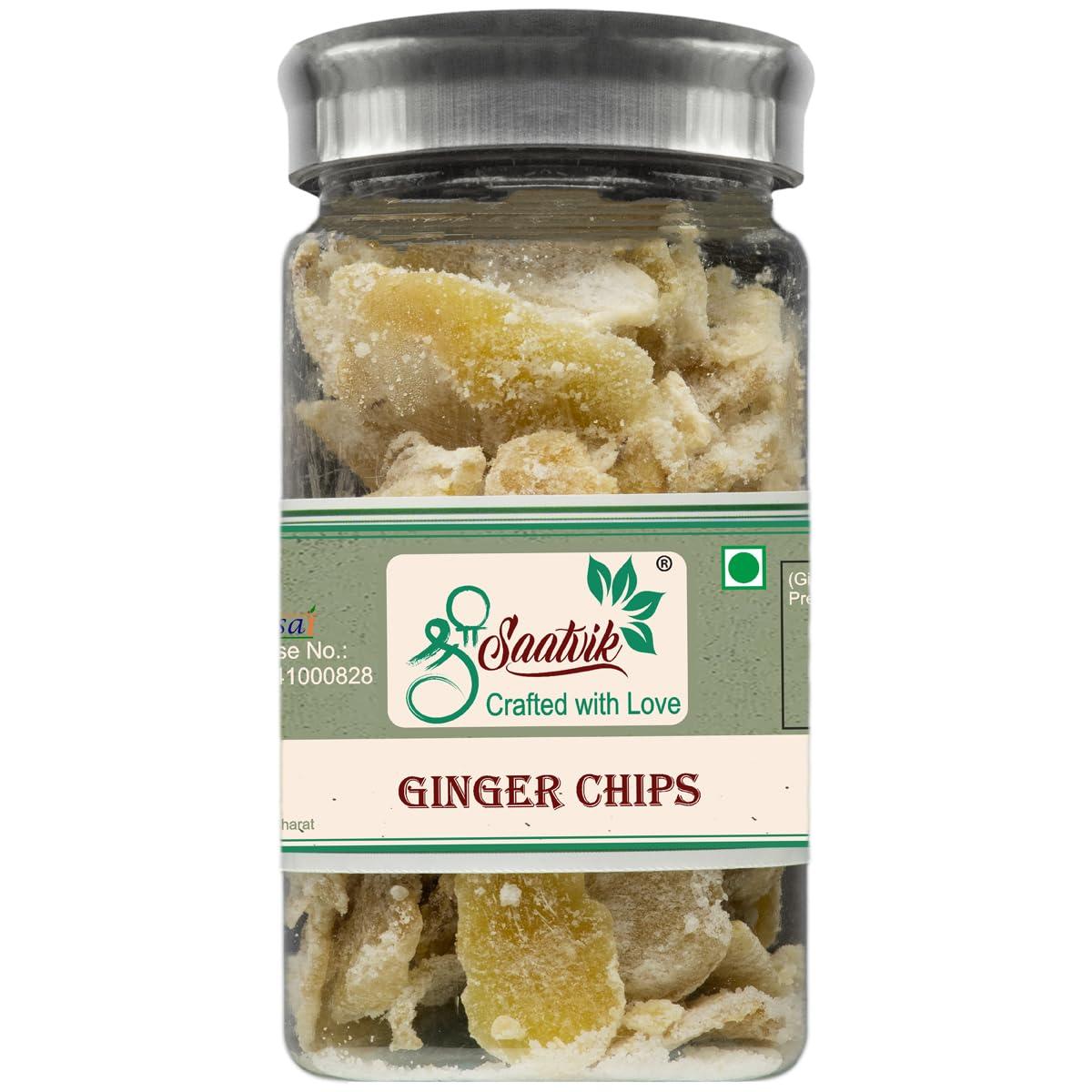Shree Saatvik Shree Saatvik Ginger Chips | Immunity Booster | Adarak pachak | Digestive Candy