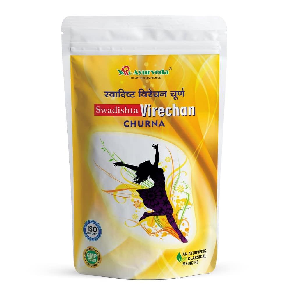A R Ayurveda A R Ayurveda Swadishta Virechan Churna Ayurvedic Formula to Stimulate Bowel Movements
