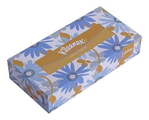 Kleenex KLEENEX® Facial Tissue Box 60036-2 ply Flat Box Facial Tissue - 4 Tissue Boxes x 100 Face Tissues - Sheet Size 20 x 20 cm (400 facial tissue)