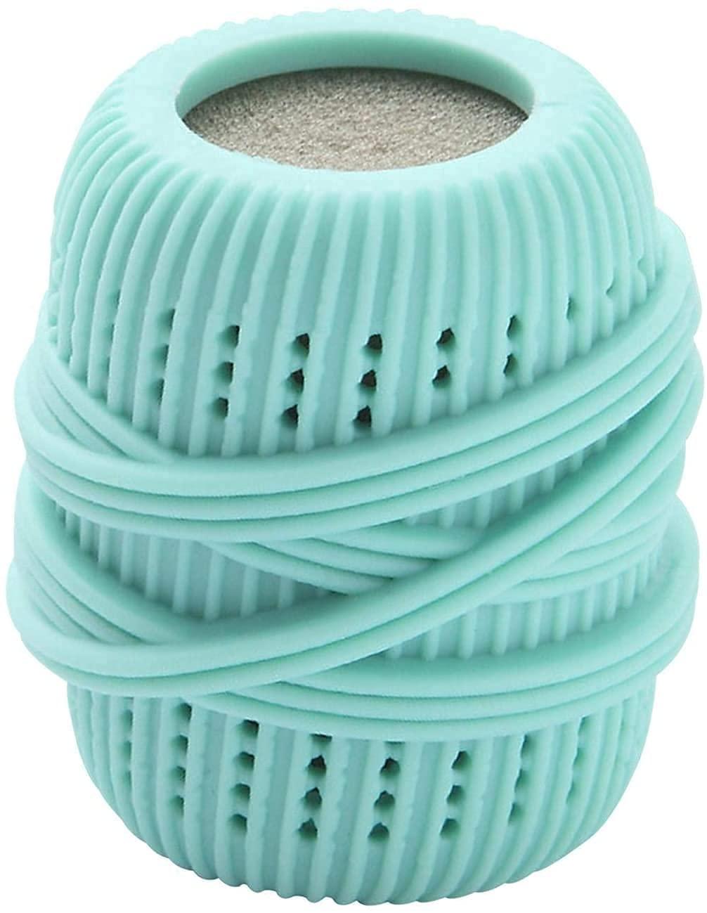 KEPLO KEPLO Reusable Laundry Cleaning Balls, Eco-Friendly Washing Balls Magic Anti-winding Clothes Washing Products Dryer Balls Washing Ball Cleaning for Washing Machine Laundry (1 Pcs-Light Green)