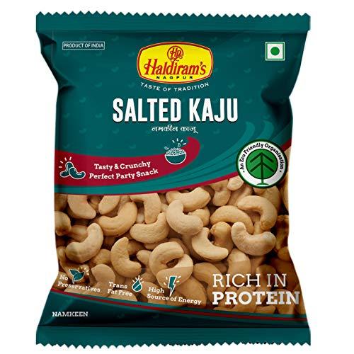 Haldiram's Nagpur Haldiram's Nagpur Coconut Soan Papdi (Pack of 2 X 250 g) and Salted Kaju (Pack of 10 X 35 g)