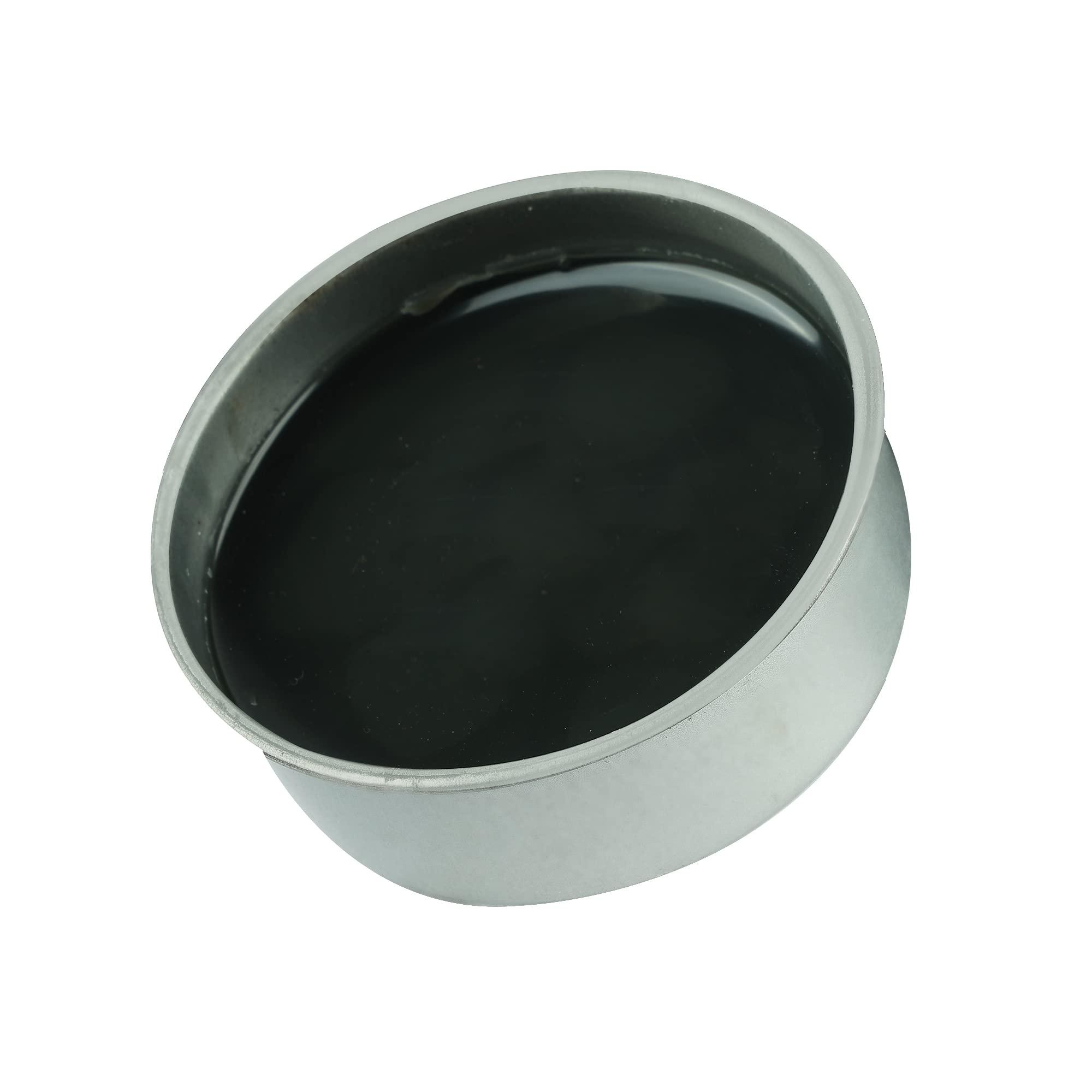 NOTCH FYORR No Strip Deep Charcoal Sensitive Areas Face And Body Katori Wax For Eyebrow/Upper Lips/Facial Hair/Bikni/Armpit/Underarms/Legs/Thigs Peel Off Hair Removal Wax (80Gram)