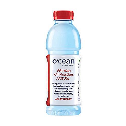O'CEAN O'CEAN Fruit Water Crispy Apple flavor enriched with vitamins, electrolyte & glucose| 500ml | Pack of 6