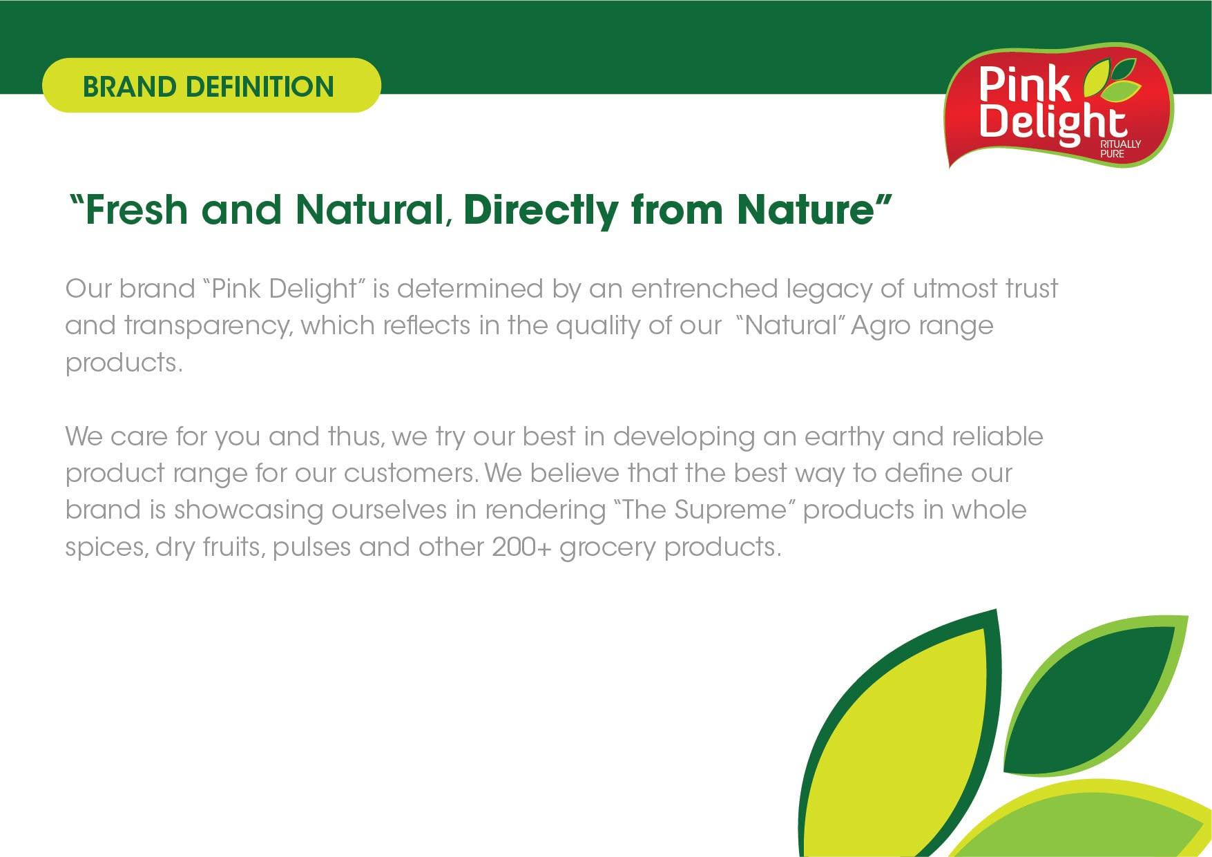 Pink Delight Pink Delight Premium Cooking Saunf | Fennel Seeds | Naturally Green | Mota Dana | 200 Gm Pack (Pack Of 2)