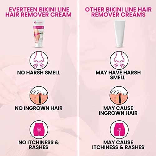 Everteen everteen Bikini Line Hair Remover Creme 3 Pack Combo